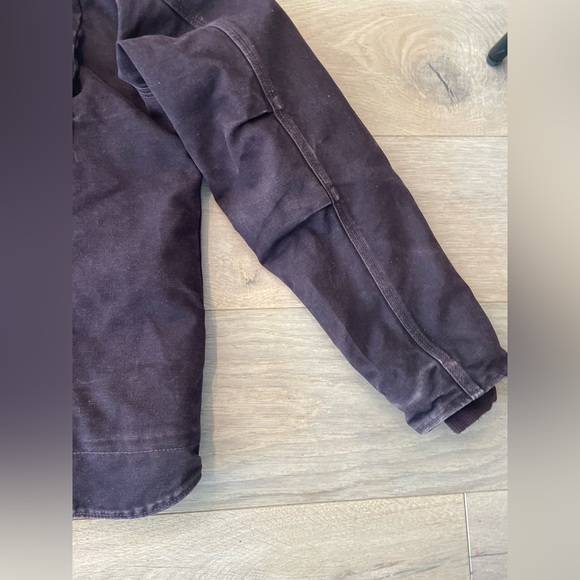 Carhartt women’s Sherpa lined washed duck jacket - size small (4-6) - Picture 12 of 12